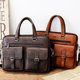 ຫນັງແທ້ຂອງຜູ້ຊາຍ handbag ຜູ້ຊາຍຖົງ briefcase ທຸລະກິດບາດເຈັບແລະຊັ້ນທໍາອິດ cowhide soft cowhide shoulder crossbody bag backpack