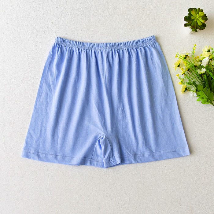 Quần lót cotton trung niên và cũ bốn góc đồ lót cotton cao eo nam quần lớn đầu lớn quần mỏng mỏng quần short bố quần xì nam độc lạ