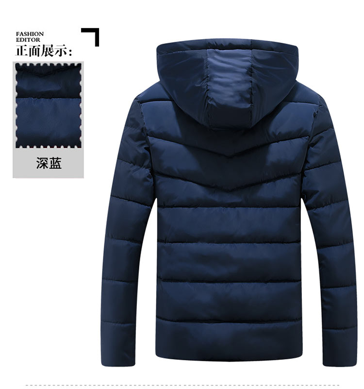 Quần áo mùa đông cặp vợ chồng lớn mới cộng với phân bón XL cotton nam Quần áo cotton nam và nữ sinh viên áo khoác cotton 200 kg áo khoác áo dạ nam