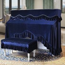 Piano Hood Half Hood Piano Sleeve Nordic Cover Fabric Dust Cover Full Hood Velvet Modern Minimalist Korean style upscale