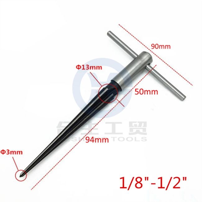 lưỡi cưa cắt inox nhỏ Mũi khoan côn tay 1 / 8-1 / 2 (3-1m) 5-16 mũi khoan côn mũi khoan lỗ khoan lưỡi cắt hợp kim