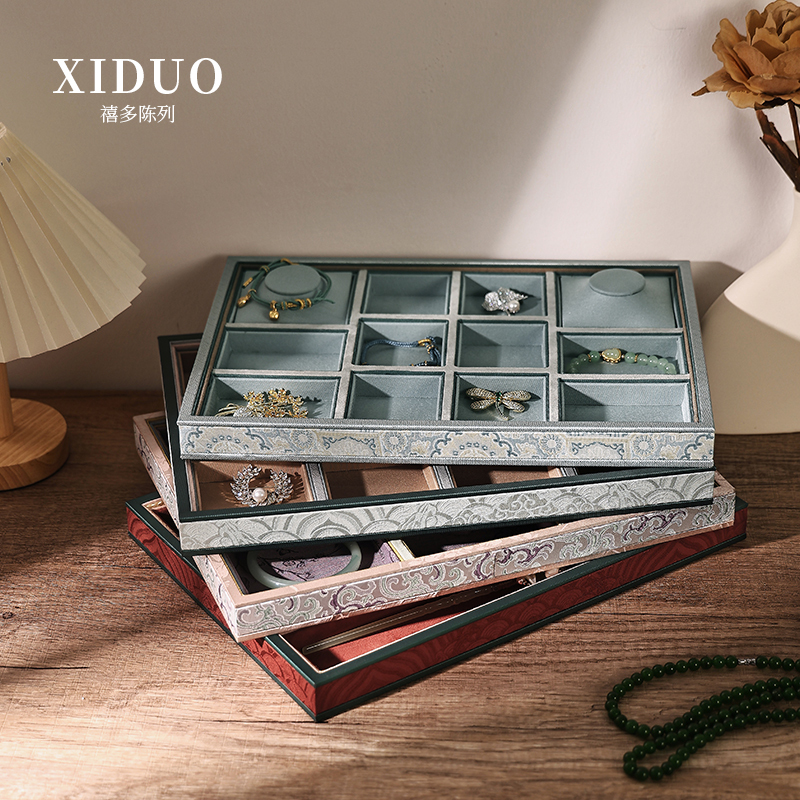 Xido Jewelry Display Tray Gold Bracelet Jewelry Tray Jade Jewelry Storage Toy Bracelet Bracelet Grid Tray Xido Jewelry Display Tray Gold Bracelet Jewelry Tray Jade Jewelry Storage Toy Bracelet Bracelet Grid Tray