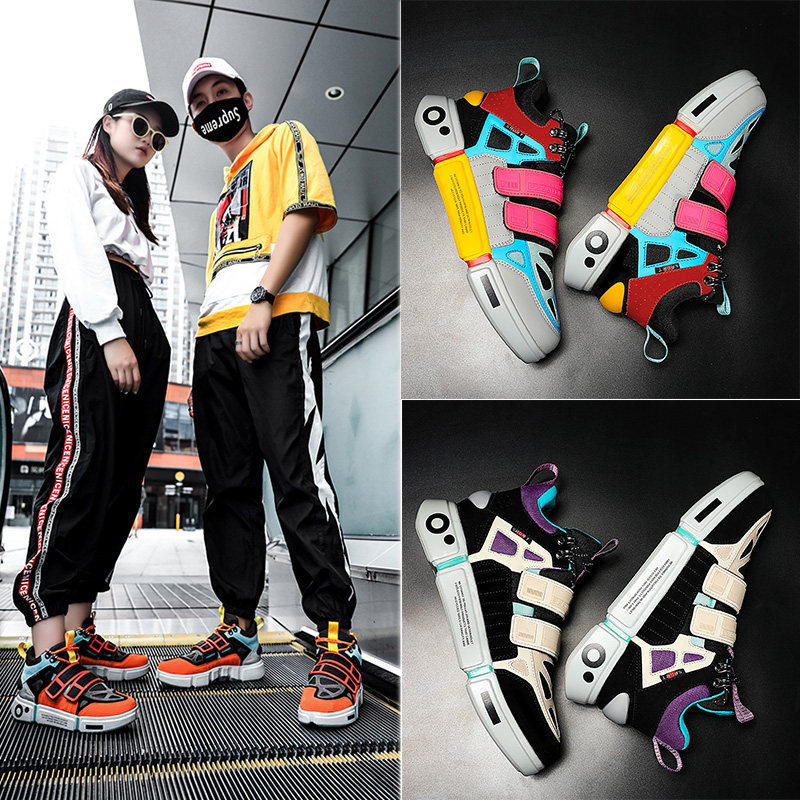 aj1 couple shoes ins super hot men's autumn 2022 new dad tide shoes board shoes all-match sports shoes enlightenment 2ace