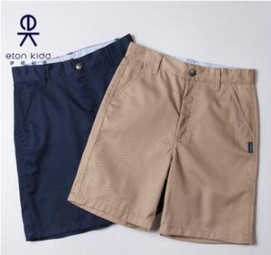 Eaton Kidd children's clothing pants casual pants children's shorts summer navy blue khaki suit shorts 10K10410K103