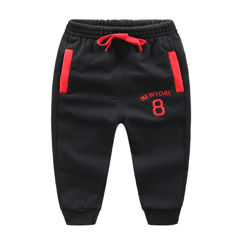 Chàng trai quần thể thao quần 2020 mặc mùa xuân trẻ em mới mặc với quần thể thao giản dị bé quần dài Hàn Quốc.