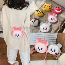 Childrens Bag Cute Girls shoulder bag Fashion Princess Baby Satchel Little Girl Tote Cartoon Shoulder Bag Tide