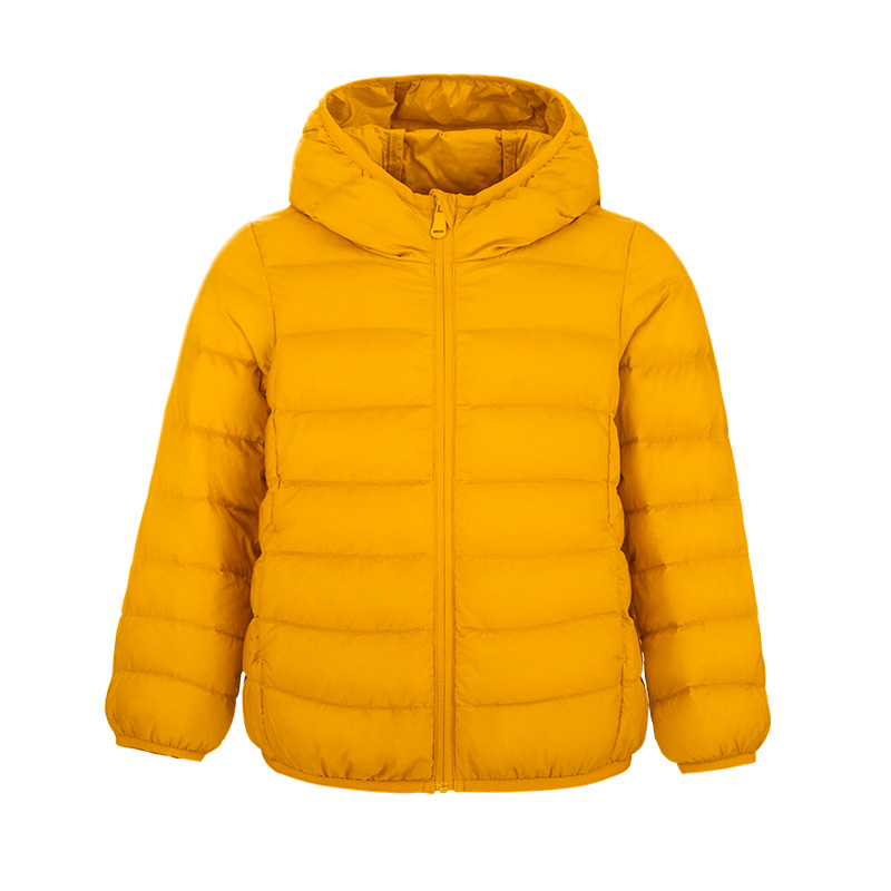 Xuống Jacket Air trẻ em Gofan Quần áo trẻ em 2019 mới chính thức Boy Authentic Girls mỏng trắng vịt xuống Mùa