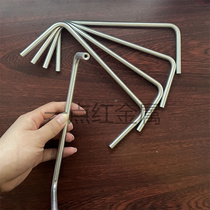 201 304 stainless steel elbow processing bending disc round lengthened thickened elbow cooling pipe U-shaped handle customization