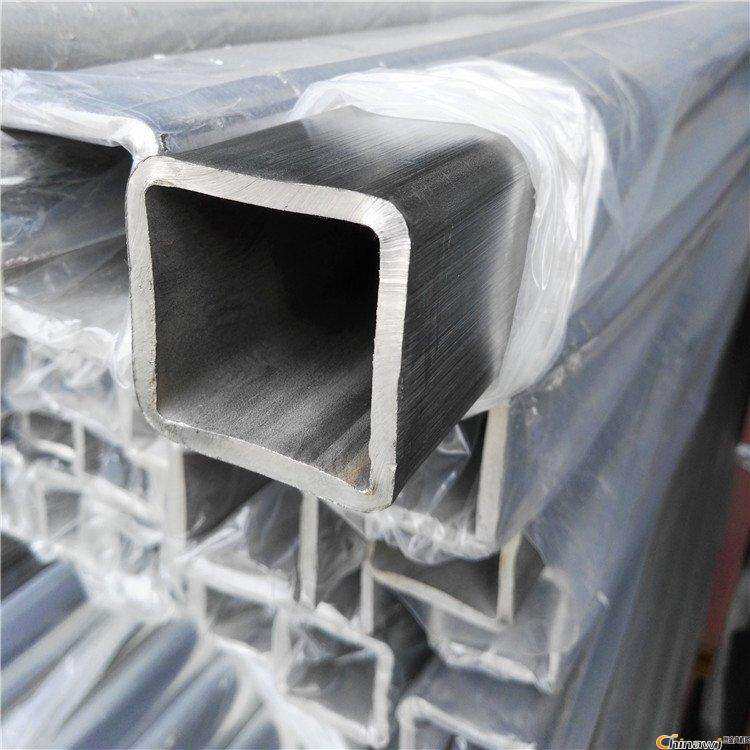 304 stainless steel square steel rectangular tube light tube polished tube 316L stainless steel tube customized