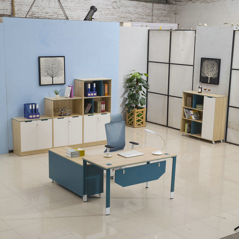 Boss office desk and chair combination president supervisor manager simple modern light luxury executive desk fashion office furniture