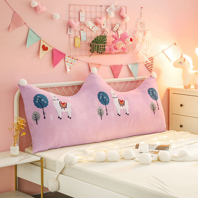 [Chỉ cần che mà không có lõi] INS gối đầu giường gối đầu giường cotton lớn - Trở lại đệm / Bolsters gối tựa lưng ghế gỗ