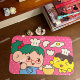 Onionion*Mnbr Showa Pink Little Chef Pu Leather Desk Mat Office Desk Student Dormitory Desktop