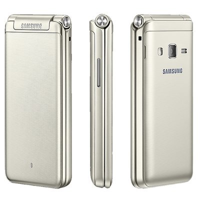 Original samsung Galaxy Folder Sm-G1600 Genuine Mobile 4g Flip Phone
