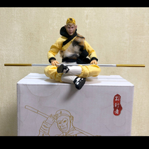 1 12 Qi Heavenly sage Sun Wukong movable doll Journey to the West returns hand-made model Monkey Brother 6 inch monkey factory soldier