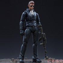 Dark source 1 18 blade 3 75-inch movable doll cf cross the line of fire Swart hand-made model toy soldier