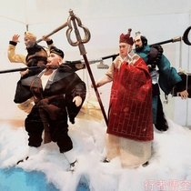 1 12 Journey to the West soldiers Qi Heavenly sage Sun Wukong Tang Monk Pig Bajie Monk 6 inch movable model hand-made horse