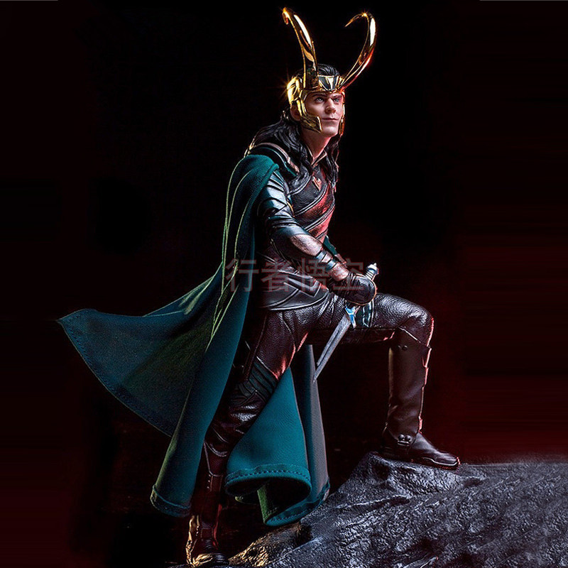 Comeback 4 Beauty Drama Perimeter Gifts Thunder God 3 Loki Loki Evil Spirits Model Model Pendulum 1 10 Statue