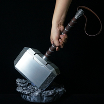 Thors Hammer 1 to 1 Metal Alloy Thor Storm Tomahawk Weapon Model Toy Meow Hammer