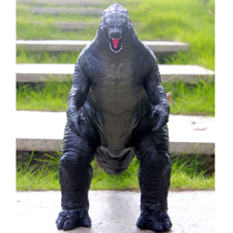 Super huge Godzilla monster King vs. King Kong movie hand-made model movable super large dinosaur large toy