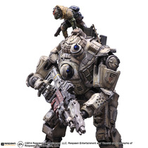 PA modified Titan 2 pilot MECH model fell Atlas movable doll hand-made toy robot