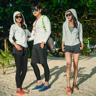 Diving suit women long sleeve trousers jellyfish clothes surf suit men snorkeling swimsuit sun protection quick-drying couple two-piece set