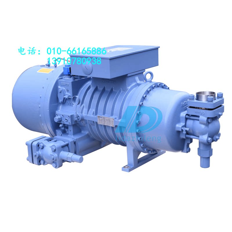 Холодильное оборудование 莱富康冷库速冻库隧道sw3l4000低温40匹螺杆制冷压缩机单机机组 Lai Fu Kang