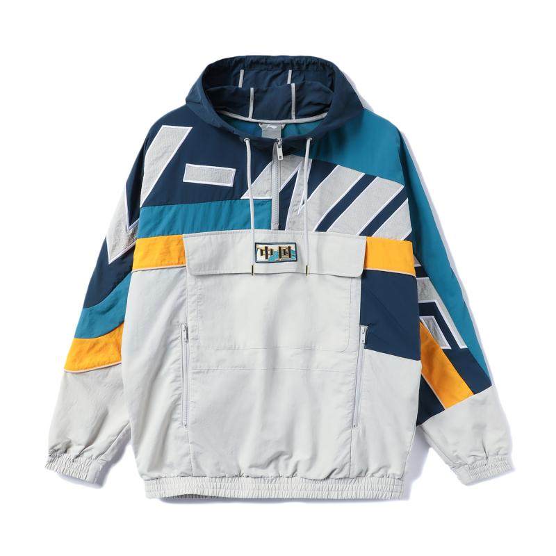 China Li Ning Xiao fight the same style of wind clothes 2021 new sets of headsets with big character casual jacket jacket AFDR401