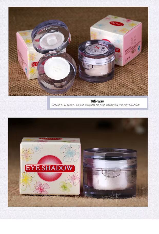 MAYCHEER Beauty Eye Color Eye Shadow Powder Có thể được sử dụng như một loại phấn làm sáng bóng mũi cao phấn highlight bắt sáng