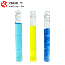 Glass colorimetric tube with plug sealing scale Nessler White Transparent small test tube 10 25 50 100ml chemical