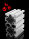 Hongluo Industrial Aluminum Profile European Standard 60120 Aluminum Aluminum Alloy Square Tube Mechanical Frame Heavy Duty Aluminum Assembly Line