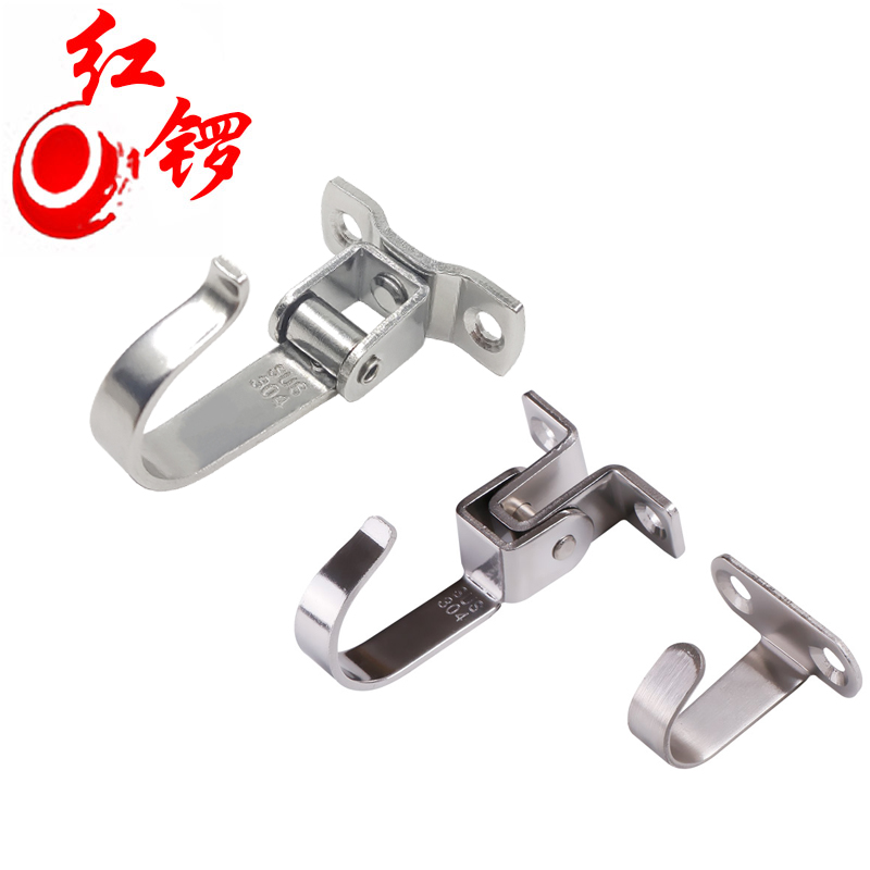 Red gong industrial aluminum extrusion material 30 GB accessories metal hook 40 European standard fixed hook Stainless steel hook 20