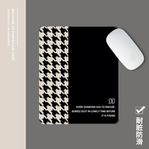 Grid Creative Desktop Dormitory Household with Small and Medium Text Students Office Mouse Pad Computer Notebook