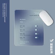 Mouse pad creative cute working day for boys and girls learn dormitory notebook office household anti-slip mat lock