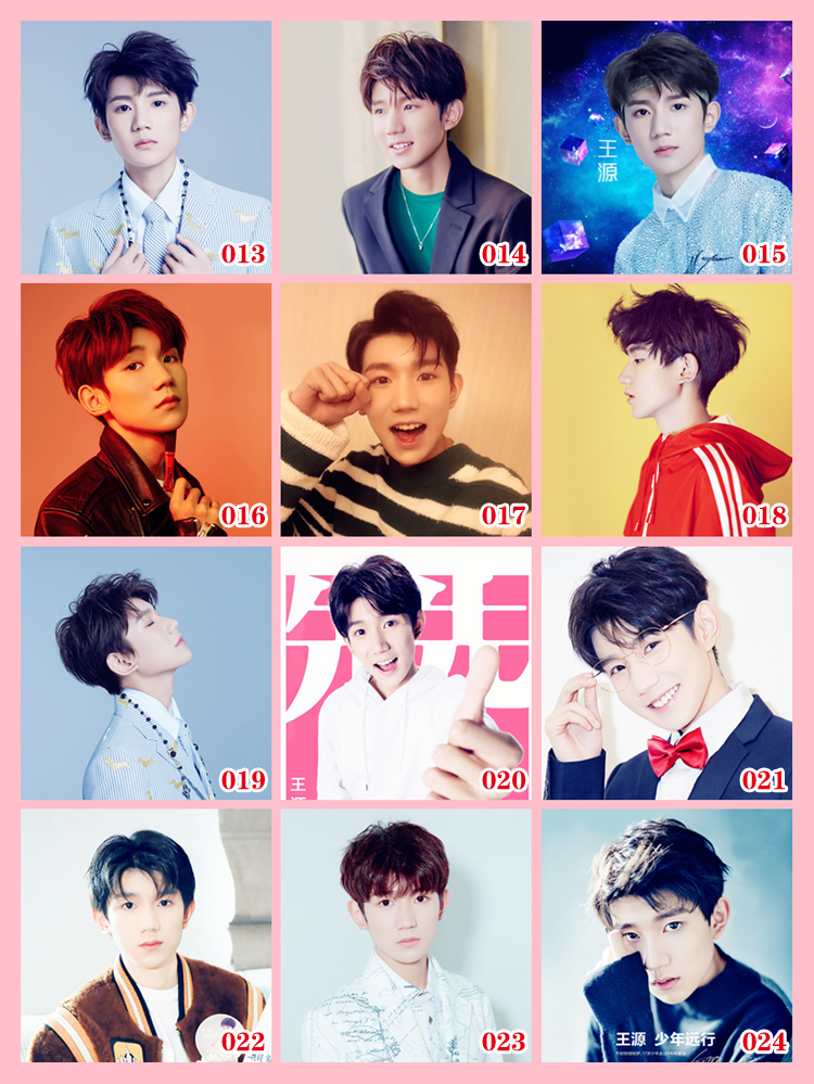 Tfboys Wang Yuan Wang Jun Kai Yi Qian Qiang tùy chỉnh gối Hai mặt DIY tùy chỉnh ảnh sinh nhật món quà gối kê lưng