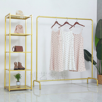 Clothing Store Light Lavish Clothes Hanger Landing Style Hanging Clothes Racks Womens Clothing Shelves Childrens Clothing Racks For Home Clothes Racks