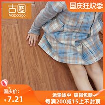 150x800 wood grain brick simple modern guest restaurant bedroom imitation solid wood pattern tile balcony non-slip wear-resistant floor tiles