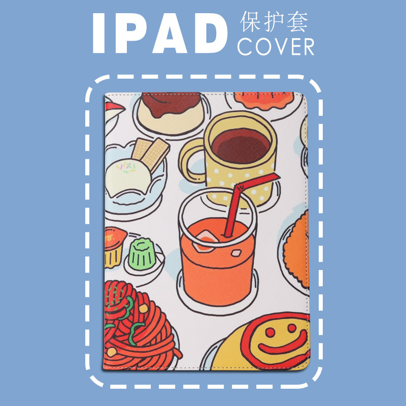 2021Pro11 inch iPad2019Air3 4 protective sleeves 10 2 inches mini6 5 individuality 10 5 cartoons 2018