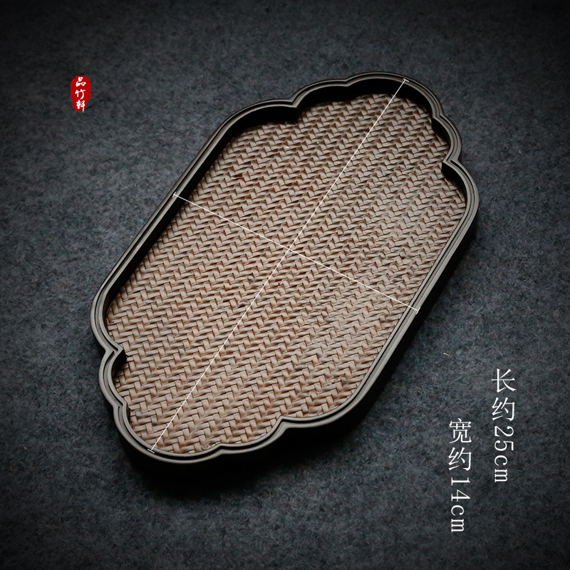 Day Style Heavy Bamboo Mat Noodles Dry Bubble Table Tea Tray Pot of Cutian Tea Tray Bamboo tea tray Tea Tray Bamboo minimalist