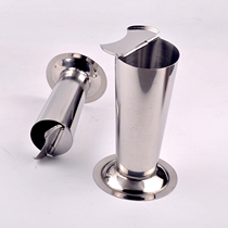 Instrument tube stainless steel tweezers barrel 304 with cover inverted cone bubble tweezers tube large medium and small sterilizer box