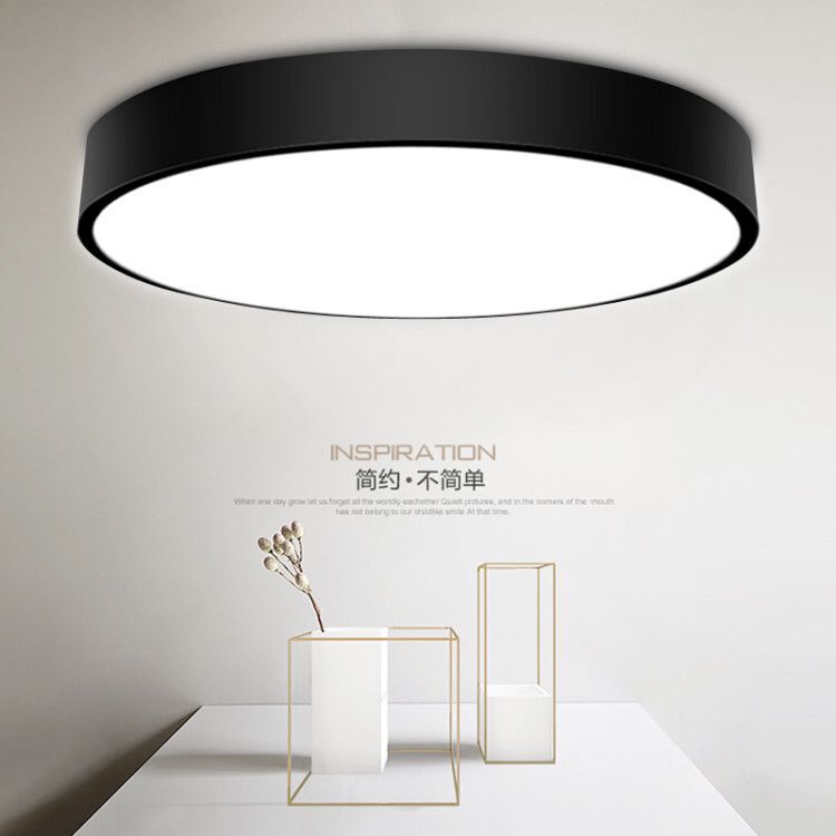 LED ceiling lamp round bedroom lamp Nordic atmosphere living room lamp room lamp simple restaurant aisle corridor lamps