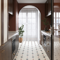 Maillard Retro Kitchen Tiles Medieval Style Bathroom Tiles 400x800 Toilet Bathroom Caramel Color Wall Tiles