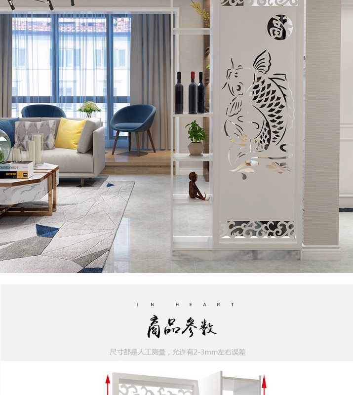 Lối vào cửa ra vào hội trường lối vào hội trường phân vùng tủ hai mặt hiện đại tối giản phòng khách màn hình phân vùng trang trí phòng tủ - Màn hình / Cửa sổ