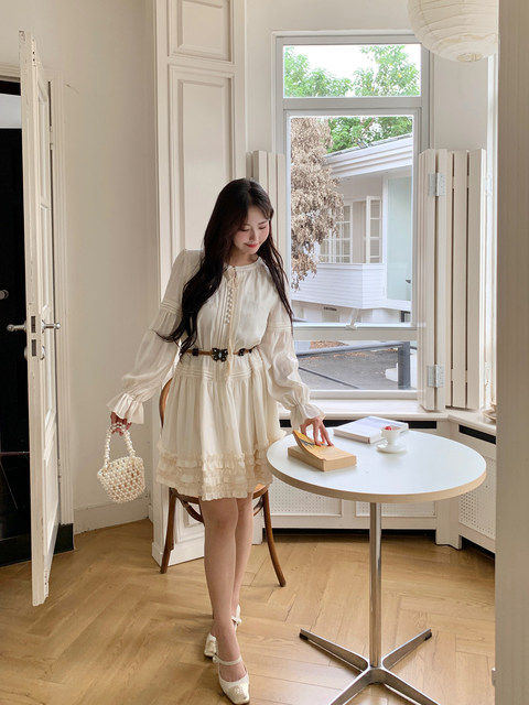Mb Plus-Size Women's Clothing[Ningxiang Yiyin]French Palace-Style Retro ...
