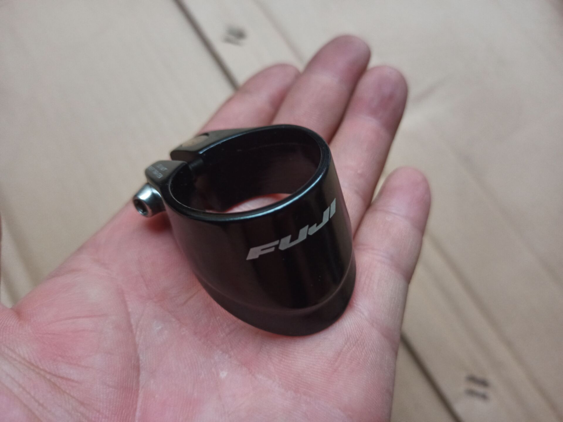 Stage production Fuji Original Aluminum Alloy Lock Dead Sitting Pipe Clip Mountain Road Bike Seat Rod Clip Holder 35MM-Taobao