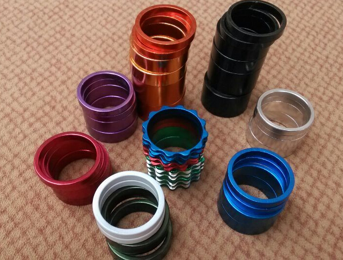Bike Climbing Car Standpipe Front Fork Aluminum Alloy gasket to stand gasket 28 6 20MM 20MM 10MM 5MM
