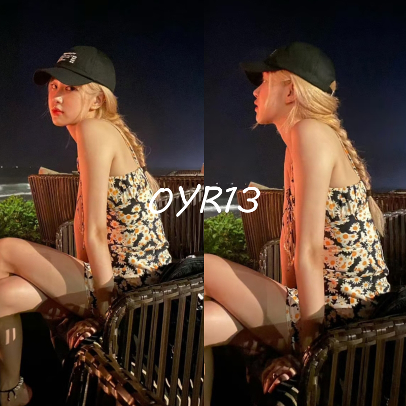 Buyer's Store Realisation Camisole Dress, Park Chae Young's Same Style, Devon Silk Daisy Floral Camisole Dress