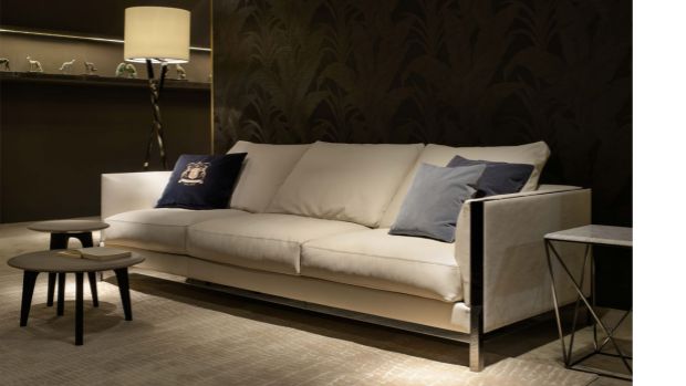 Cung điện nội thất cao cấp tùy chỉnh Ý trussardi sideboard TV tủ hiên hiên sofa bàn cà phê - Bộ đồ nội thất kệ tivi phòng khách