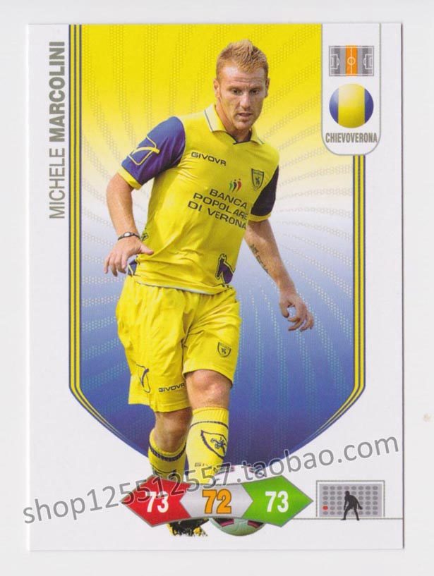 Panini 2010-2011 Serie A star Carmacolini Puccachevo Verona 91: -Taobao