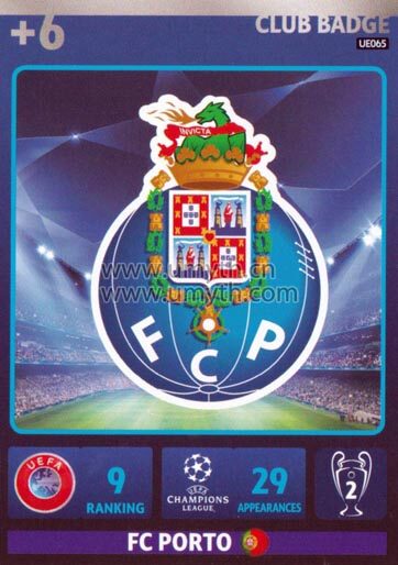 Panini PANINI 2014-2015 Champions League Star Card Additional Edition Team Logo Porto #