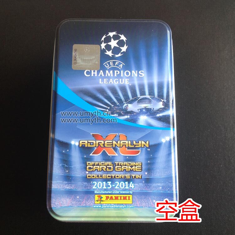 Panini PANINI 2013-2014 UEFA Champions iron box empty box (without star card) #